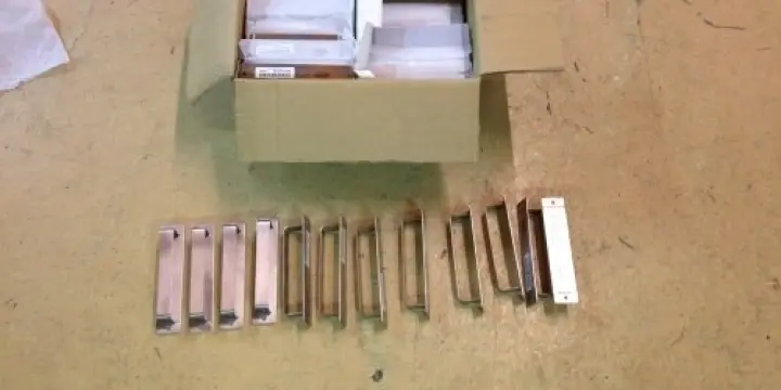 Poignées en inox 100x