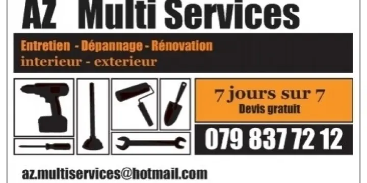 Entretien, dépannage et rénovation 