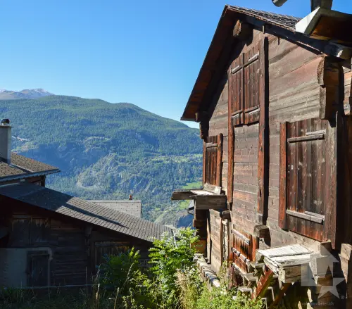 Grange de caractère dans le centre du village de Visperterminen