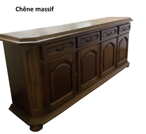 Meubles en chêne massif à Courtételle