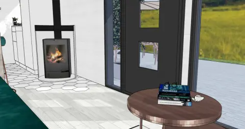 Tiny house, maison mobile sur remorque à COLOGNY