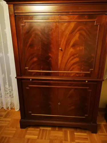 Meuble de salon en bois de merisier massif à vendre à Renens