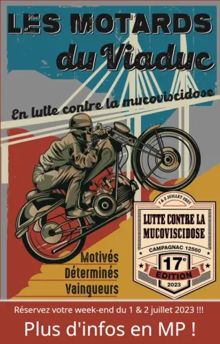 Week-end moto en Aveyron (France) à Genève