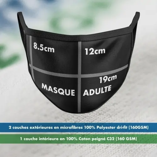 Imprimez votre design Fashion Design Masque à Coppet