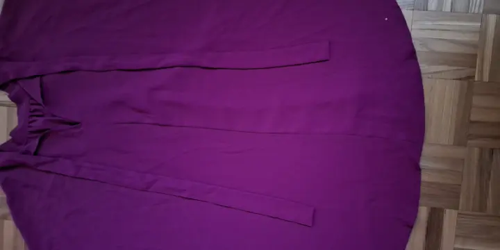 Blouse Shein violet-bordeaux