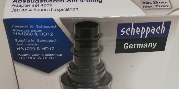 Embouts adaptateurs Scheppach