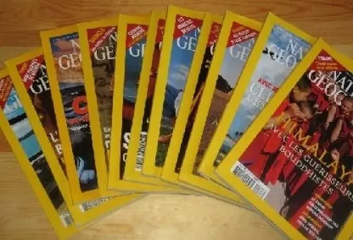 Les revues du national geographic à Yambol