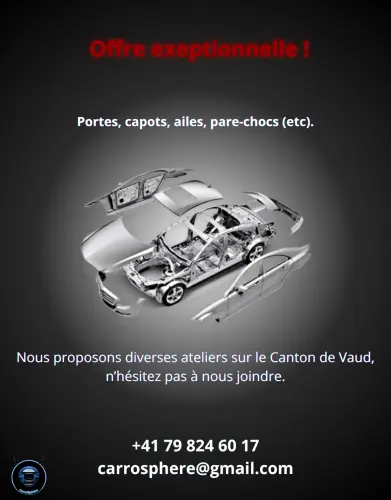 Pièce carrosserie à Lausanne