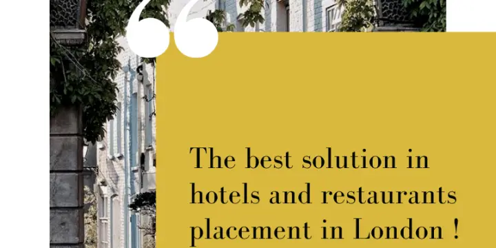 SUMMER 2019 – Jobs in restautants and bars (LONDON)