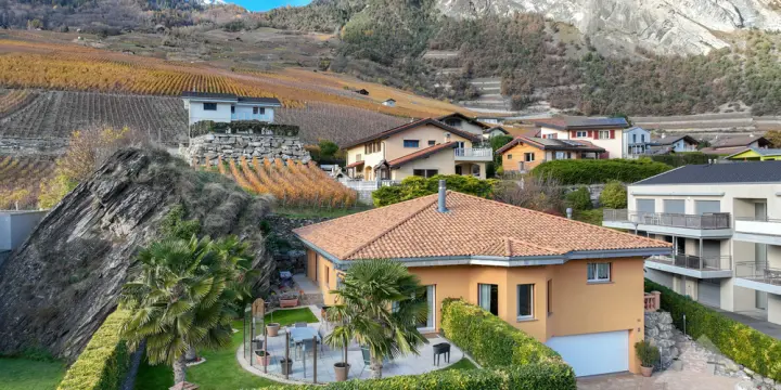 Spacieuse villa au coeur des vignes de Leytron
