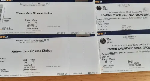 On ne pourra pas aller, profitez-en à notre place ! à Lausanne