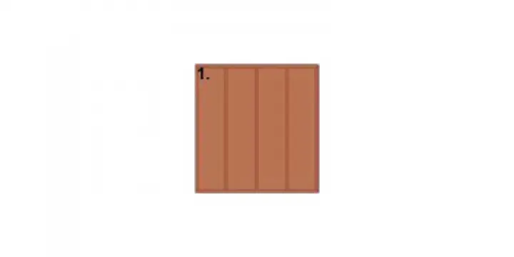 Panneaux en ossature bois de type 1