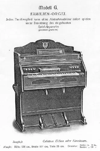 Harmonium 'Familien-Orgel'  à donner à cottens