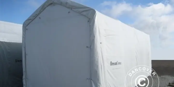 Lagerzelt Titanium 3,5x12x3,5x4,5m, Weiß