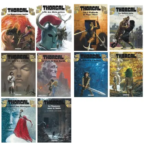 THORGAL - Neuf - numéros 1 2 3 4 5 6 7 8 15 26 à Fessy
