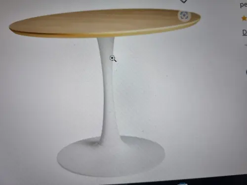 Table ronde à manger neuve à chesieres