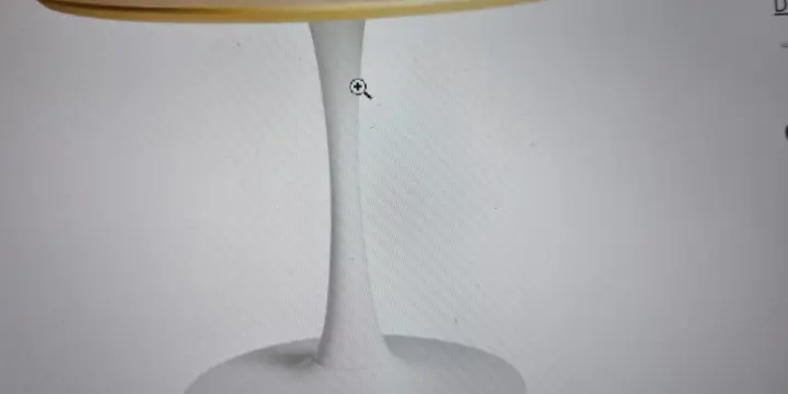 Table ronde à manger neuve