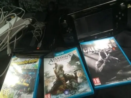 console Wii U conplete a vendre urgent à paris
