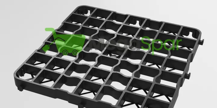 Grilles de gazon & Dalles de paddock - Grilles de parking