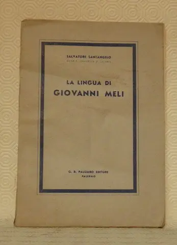 La lingua di G. Meli.