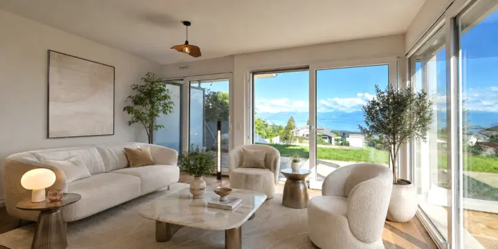 En Exclusivité: Beautiful Lake View Villa, Arzier, Abby Bryand immobilier