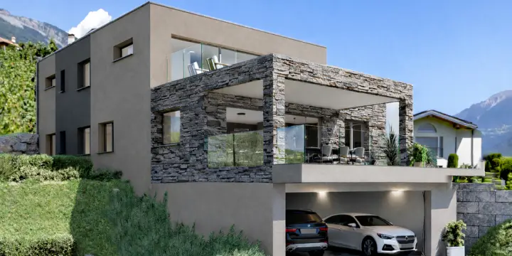 A VENDRE APPARTEMENT 5.5 PCES DE STANDING A MIEGE