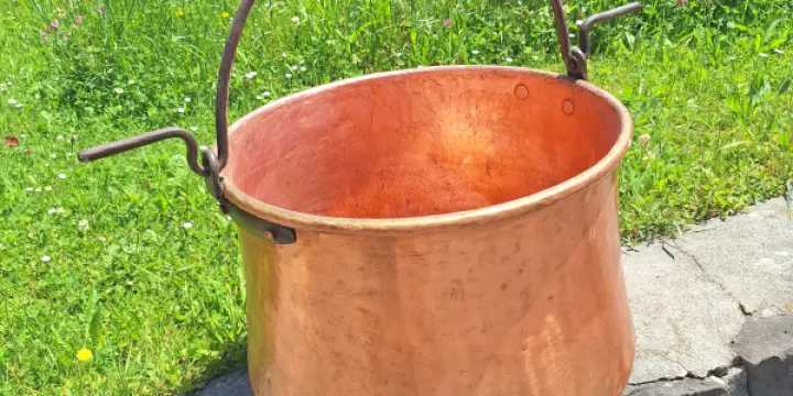 Chaudron Cuivre env. 60l.