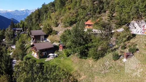Splendide terrain à bâtir sur les hauteurs de Vissoie