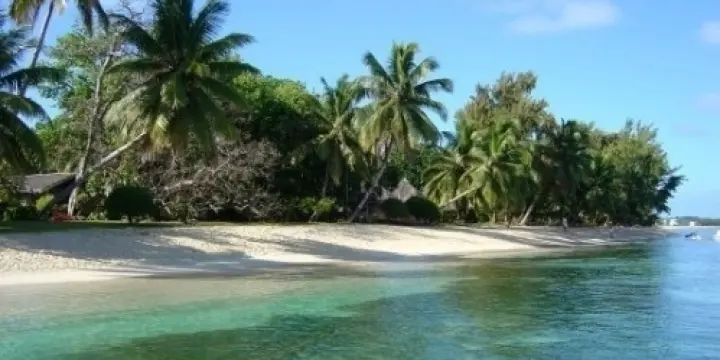 Jolie fille des îles de l'océan indien 