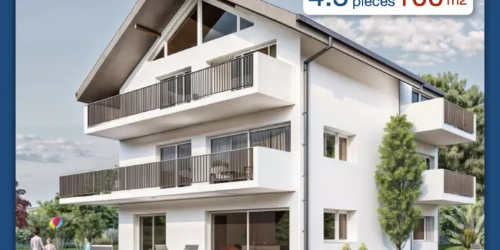 Dernier 4.5 pièces disponible, résidence exclusive de 3 logements à Prilly