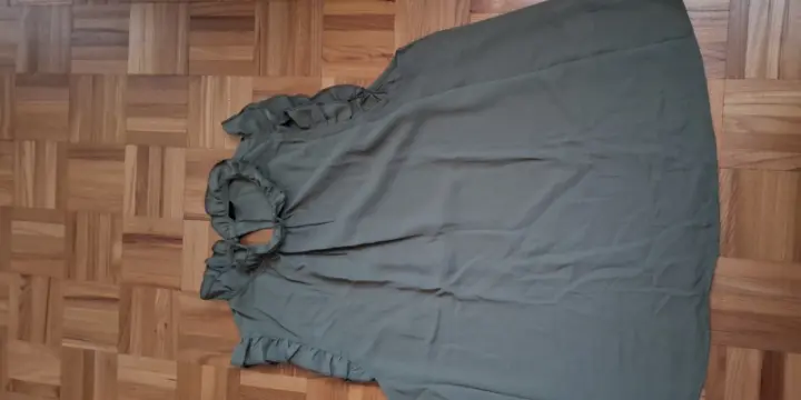 Blouse Shein vert olive