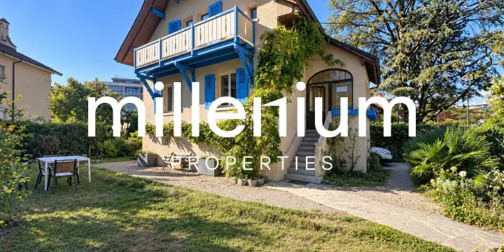Charmante maison individuelle avec jardin à Châtelaine