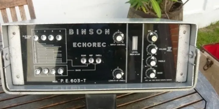 Binson 603 t a lampes refaite a neuve pa