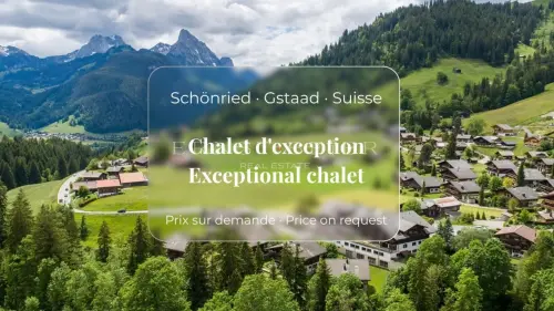 Opportunité rare et unique à Schönried à Gstaad