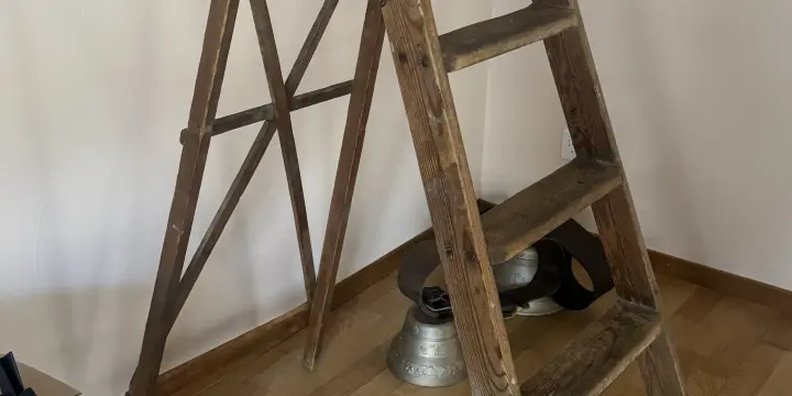 Échelle en bois