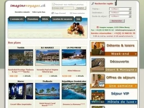 Vacances Pas Cher en Egypte, Tunisie.... à Chêne-Bourg