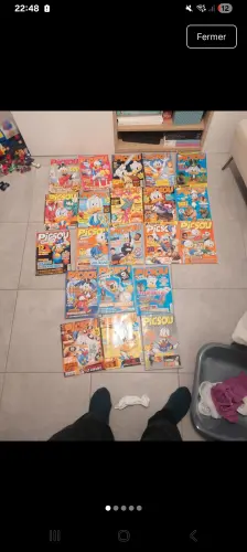 Magazine picsou lot 35 magazines