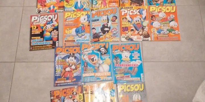 Magazine picsou lot 35 magazines