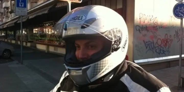 casque de moto shoei, taille XL