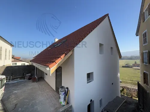 Spacieux 3.5 pièces en rez-de-chaussée à Courtedoux à louer à Courtedoux