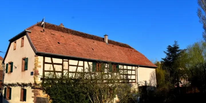 corps de ferme + gite Alsace France