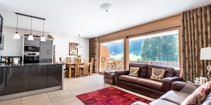 Morgins, lumineux appartement de standing de 3.5 pièces