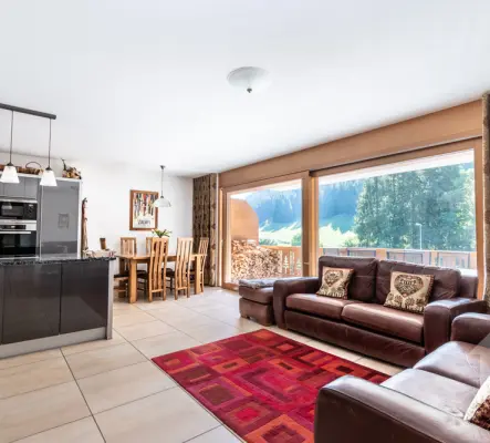 Morgins, lumineux appartement de standing de 3.5 pièces