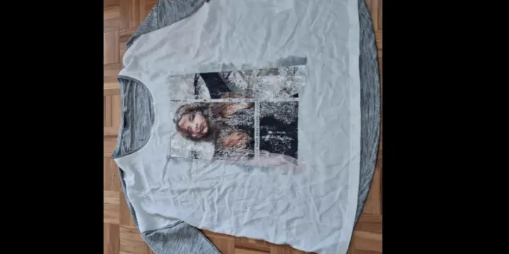 T-shirt neuf Yessica blanc-gris Neuf