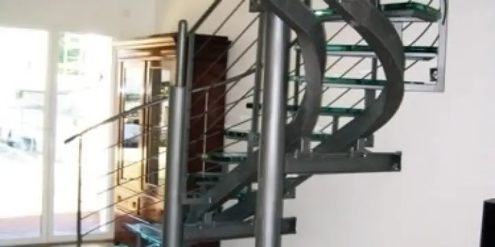 Escaliers en fer forgé