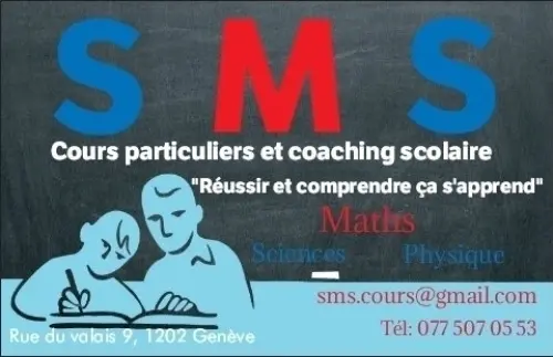 Cours particuliers de Maths, Physique et coaching à Genève