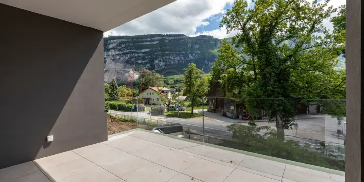 Superbe attique neuf de 4 pièces avec terrasse à Vessy