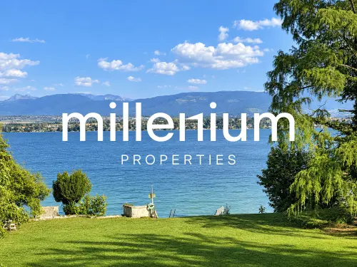 Duplex d'exception avec terrasse et accès privé au lac à Versoix