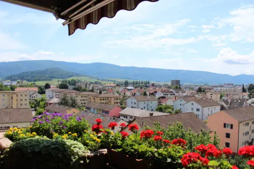 Appartement de 4,5 pièces surplombant la ville à Delémont