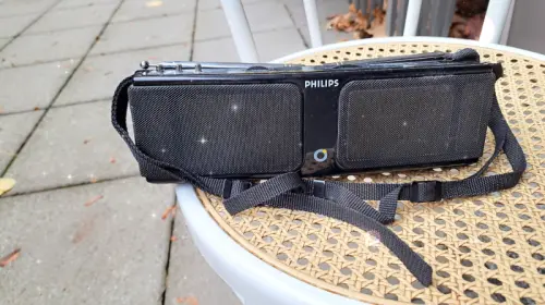 Radio Philips portative à Lausanne